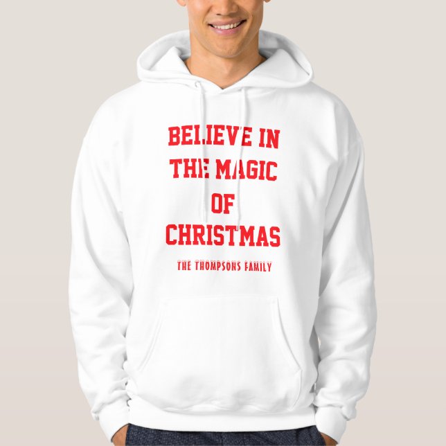 Sudaderas con capucha básica de los navidades (Anverso)