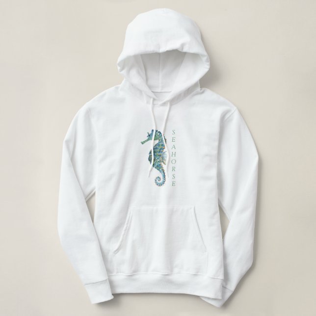 Sudaderas con capucha - Caballito de mar (Diseño del anverso)