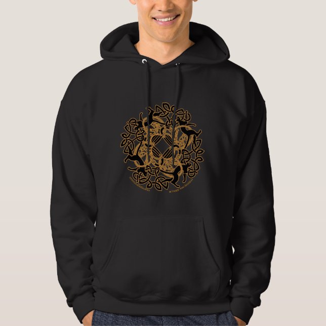 Sudaderas con capucha célticas de Knotwork de los (Anverso)