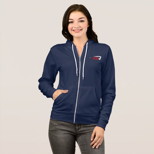 Sudaderas con capucha de cremallera completa para  (Anverso completo)