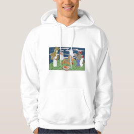 Sudaderas con capucha de hombres de hombres lobo c