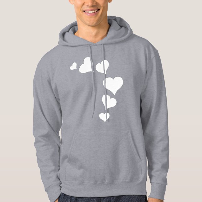 Sudaderas con capucha del Día de San Valentín Cami (Anverso)