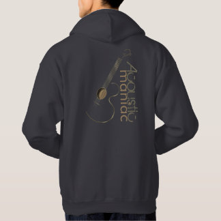 Sudaderas con capucha del jugador de la guitarra