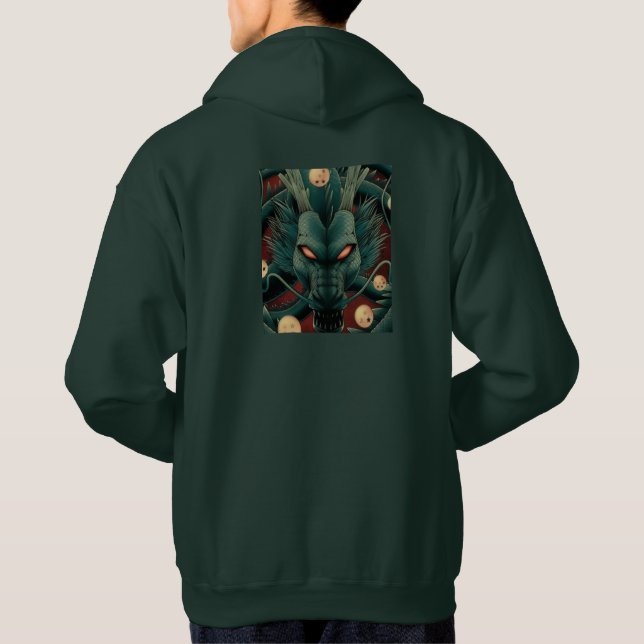 sudaderas con capucha para hombre (Reverso)