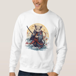 Sudaderas con capucha para hombres Samurai Rat