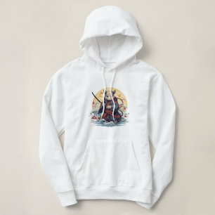 Sudaderas con capucha para mujeres Samurai Rat