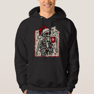 Sudaderas divertidas de esqueleto amante del café
