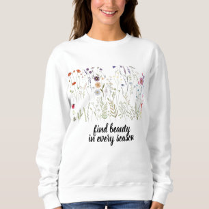 Sudaderas Estilo Jardín Floral Vintage