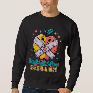 Sudaderas para enfermeras escolares con tiritas y