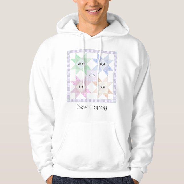 Sudaderas Sew Happy (Anverso)
