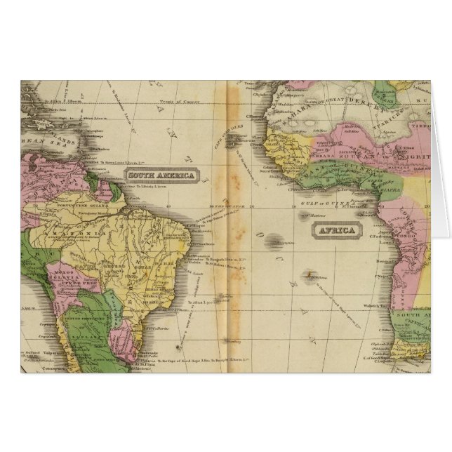 Sudamérica, África (Anverso (Horizontal))