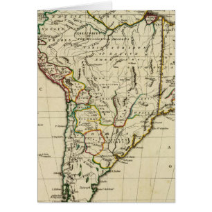 Sudamérica con fronteras delineadas