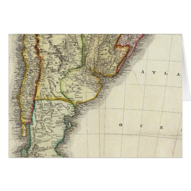 Sudamérica e Indias Occidentales (Anverso (Horizontal))