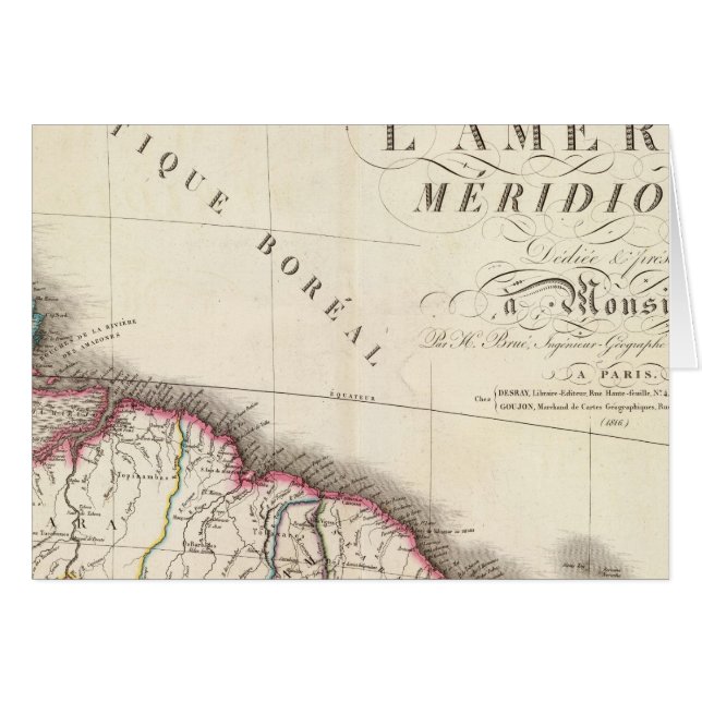 Sudamérica Noreste (Anverso (Horizontal))