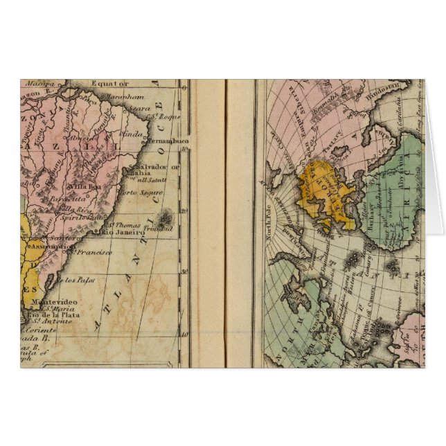 Sudamérica, Océano Atlántico (Anverso (Horizontal))