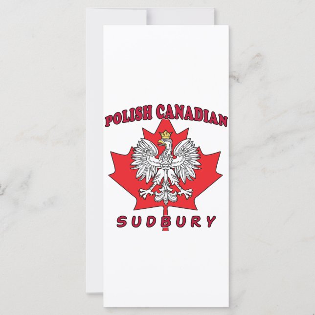 Sudbury Polaco Canadian Leaf (Anverso)