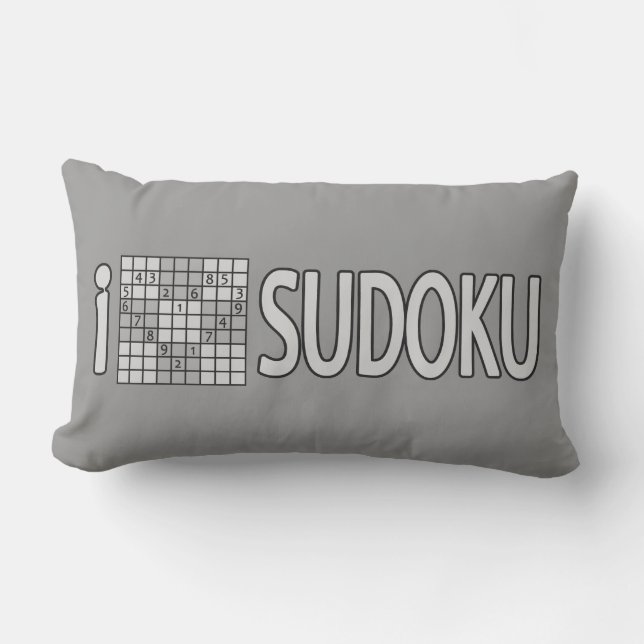 SUDOKU lanzar almohada (Anverso)
