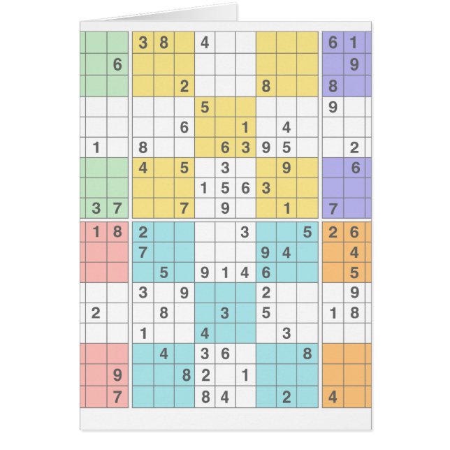 sudoku pastel (Frente)
