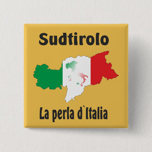 Südtirol - Alto Adige - Italien - Botón Italia