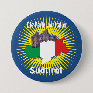 Südtirol - Alto Adige - Italien - Botón Italia