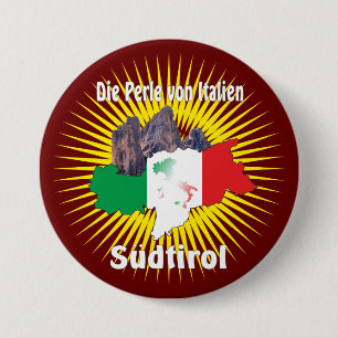 Südtirol - Alto Adige - Italien - Botón Italia