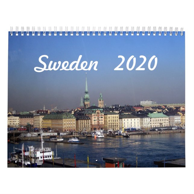 Suecia - Calendario 2020 (Tapa)