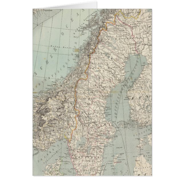 Suecia, Noruega, Dinamarca 2 (Frente)