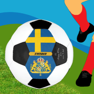 Suecia Personalizada, Bandera, Pelota De Fútbol