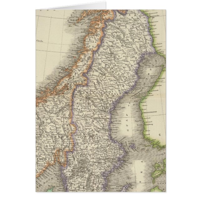 Suecia y Noruega 6 (Frente)