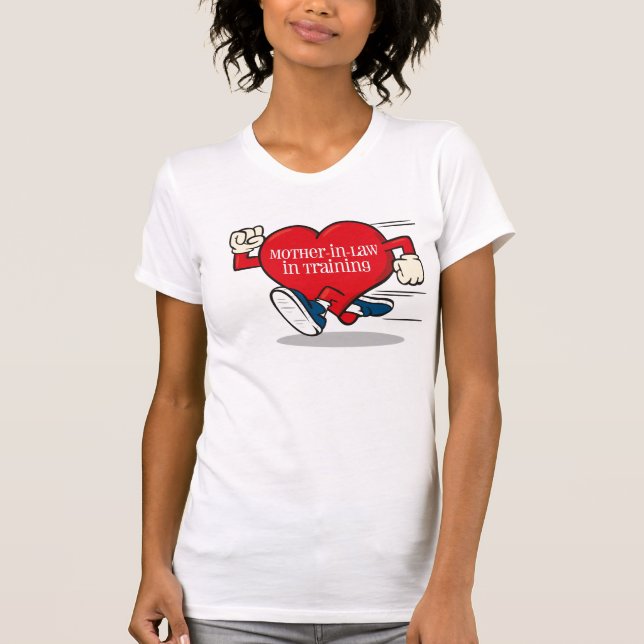 Suegra entrenando camiseta (Anverso)