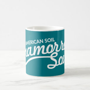 Suelo americano, taza de café del alma de Chamorr