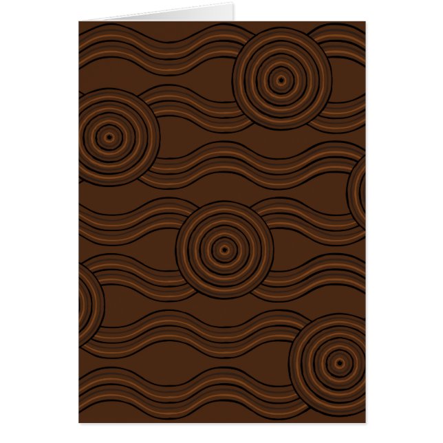 Suelo artístico aborigen (Frente)