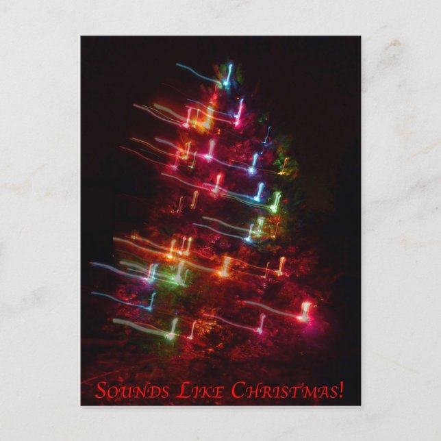 Suena como navidad (árbol y las notas) (Anverso)