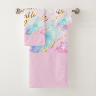 Sueña Crea Brillo Pastel Acuarela Oro Rosa