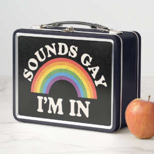 Suena gay estoy dentro divertido orgullo LGBTQ arc