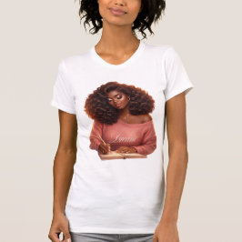 Sueña. Inspira. Crece. Camiseta gráfica para mujer