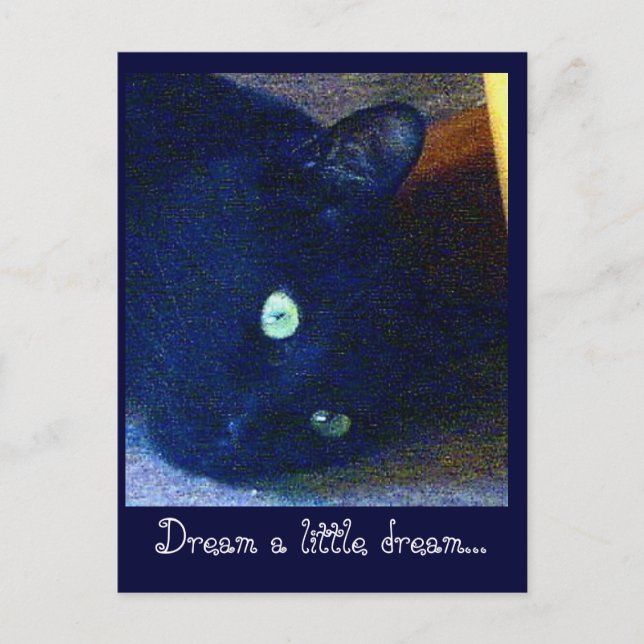 Sueña una pequeña postal de sueño (Anverso)