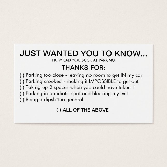 SUEÑAS EN EL APARCAMIENTO (Frente)