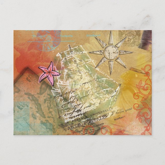 Sueño caribeño - Postal (Anverso)