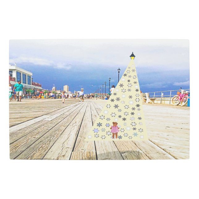 Sueño como un arte mural Metalizado infantil (Anverso)