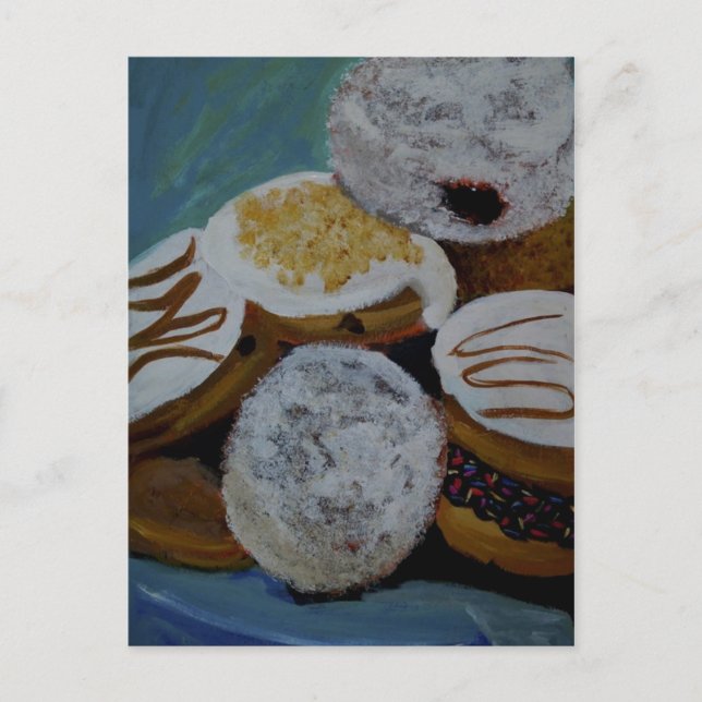 Sueño con una postal de donuts (Anverso)