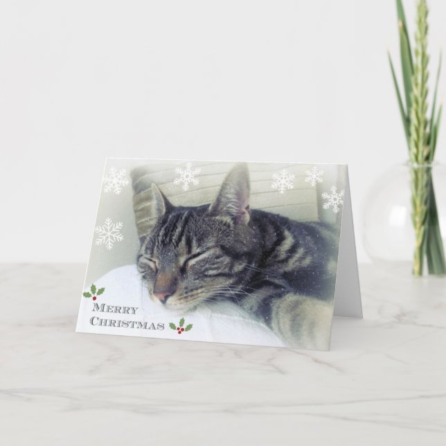 Sueño con una tarjeta de Navidad blanca (Anverso)