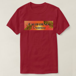 Sueño de California | Rojo | Camiseta Unisex