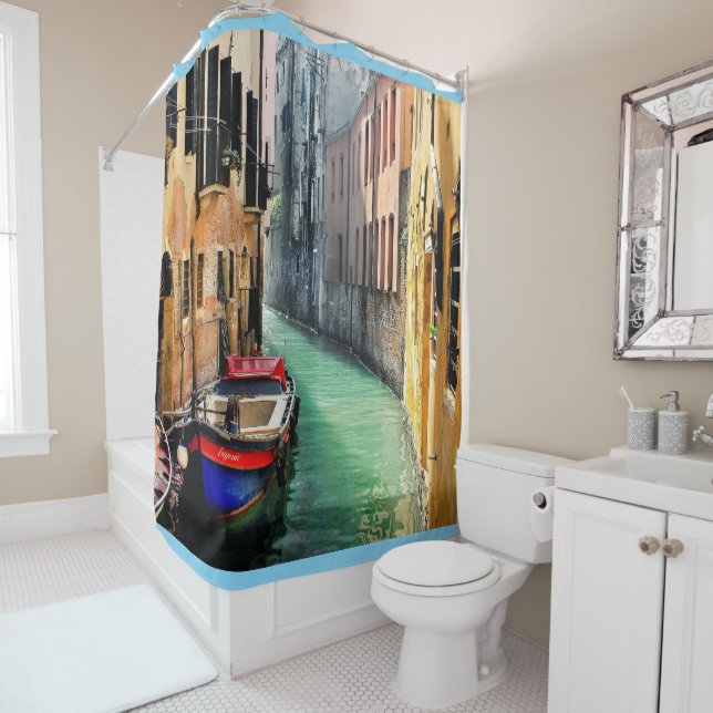 SUEÑO DE LA Cortina DE Ducha DE VENECIA (In situ)