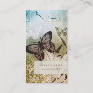 Sueño de la mariposa - tarjeta de visita