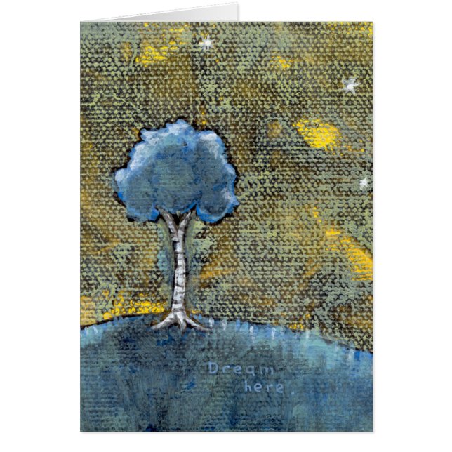 Sueño de la pintura moderna del arte del árbol (Frente)
