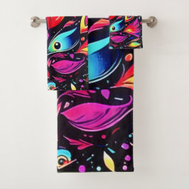 Sueño de pluma psicodélica