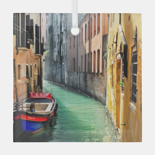 SUEÑO DEL Ornamento DE Vidrio VENECICE (Anverso)