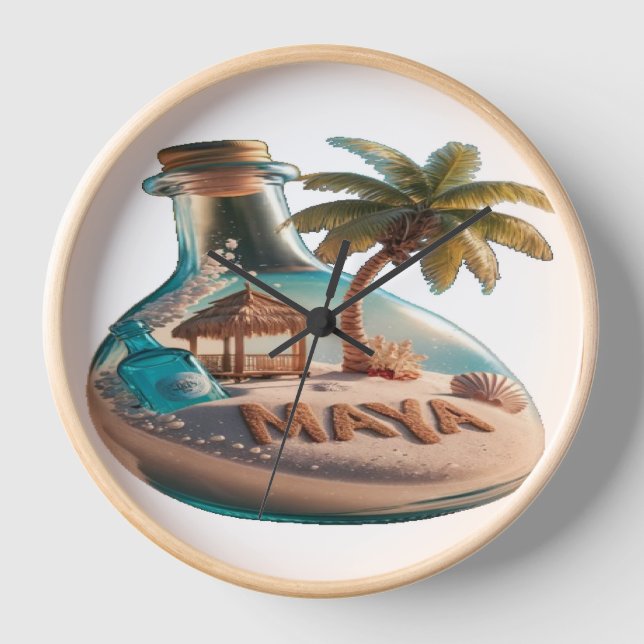 Sueño del reloj de pared, vida del reloj (Anverso)