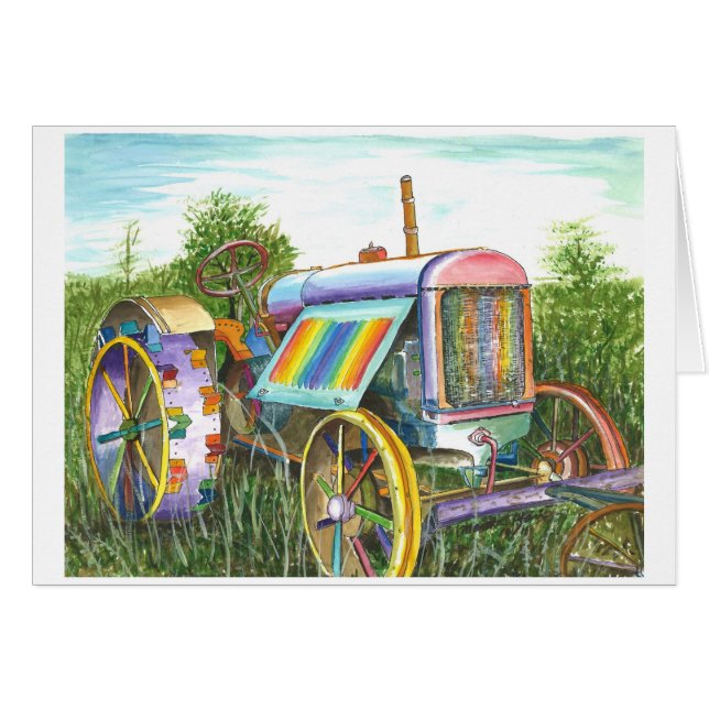 Sueño del tractor viejo (Anverso (Horizontal))